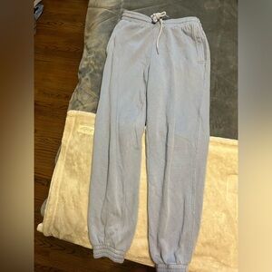 Light blue aerie sweatpants